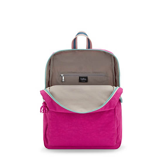 Kipling Rylie Backpacks Pink Fuchsia | CA 1536CT